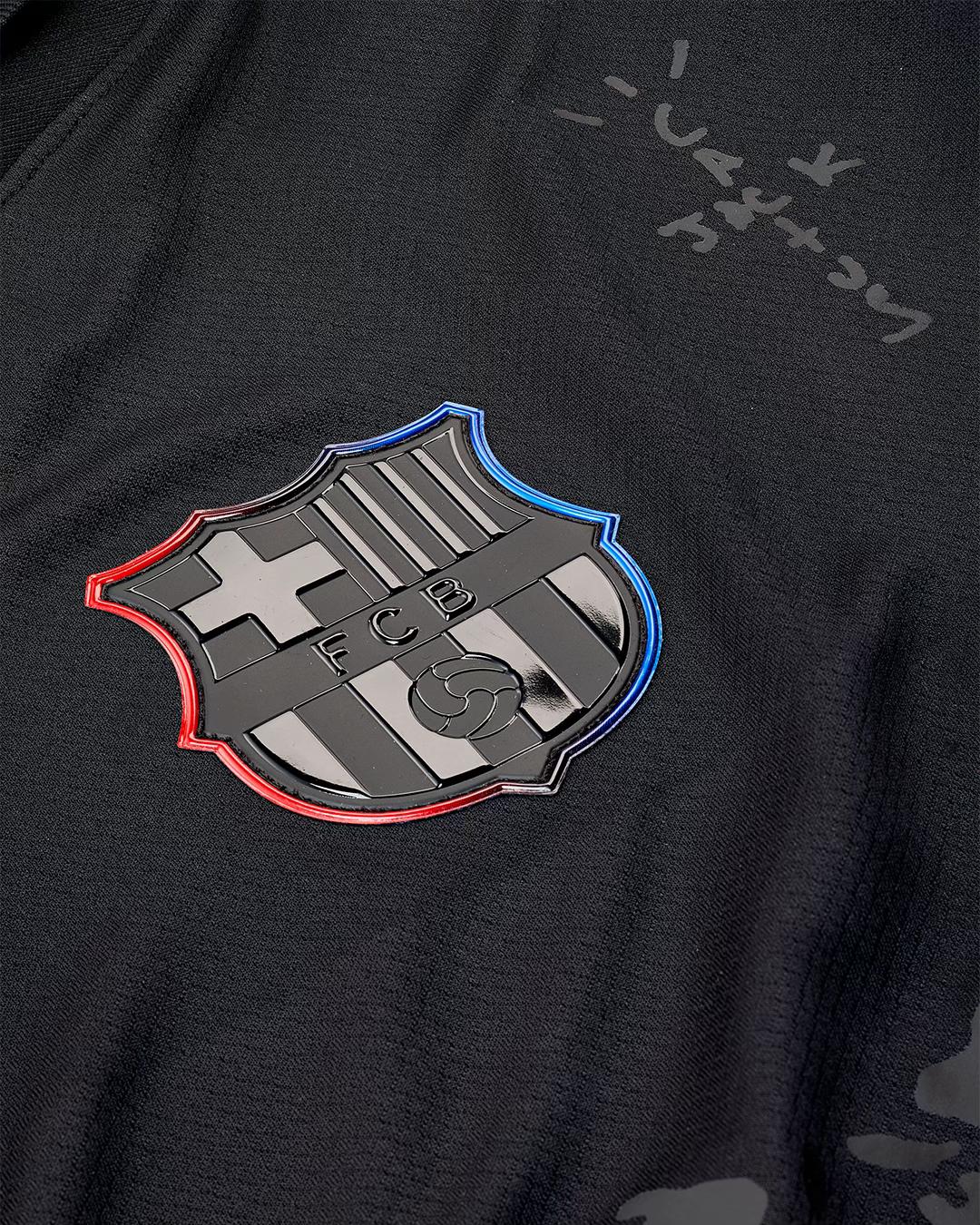 Barcelona x Travis Scott Limited Edition Away Jersey 24/25 3