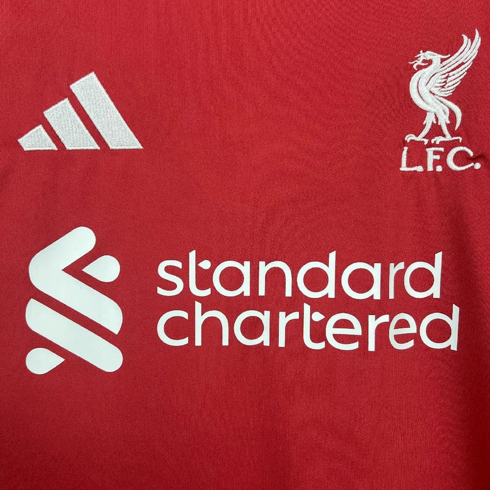 2025/2026 Liverpool Home Football Shirt 3