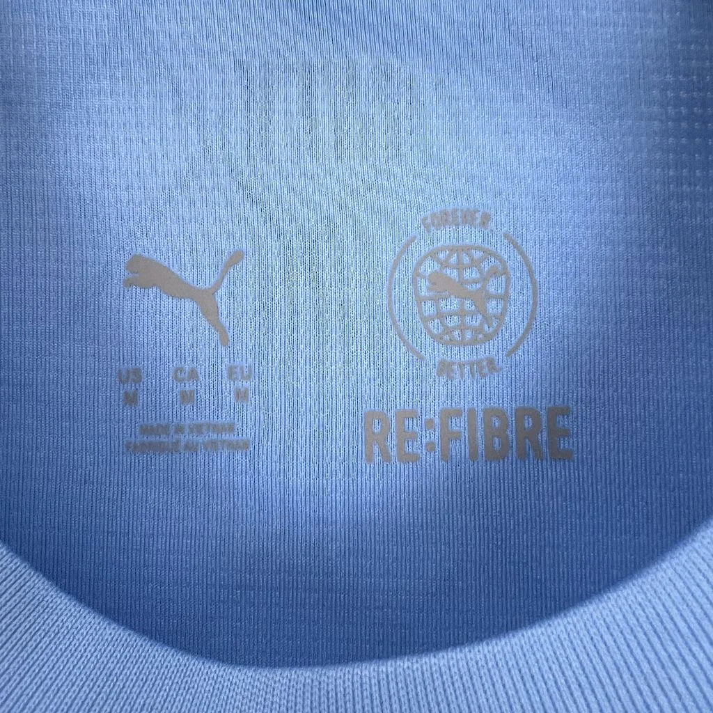 2025/2026 Manchester City Home Football Shirt 7