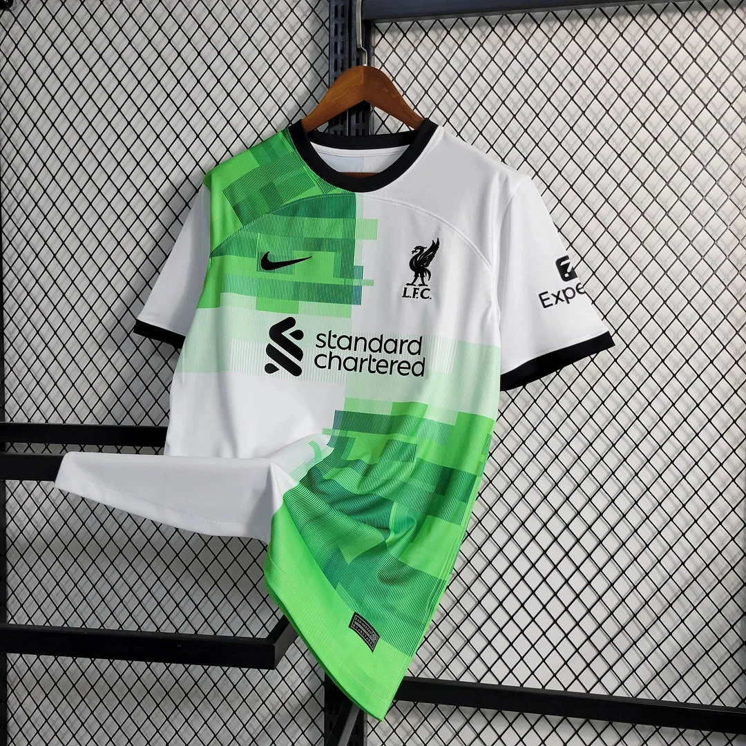 2023/2024 Liverpool Away Soccer Jersey 3