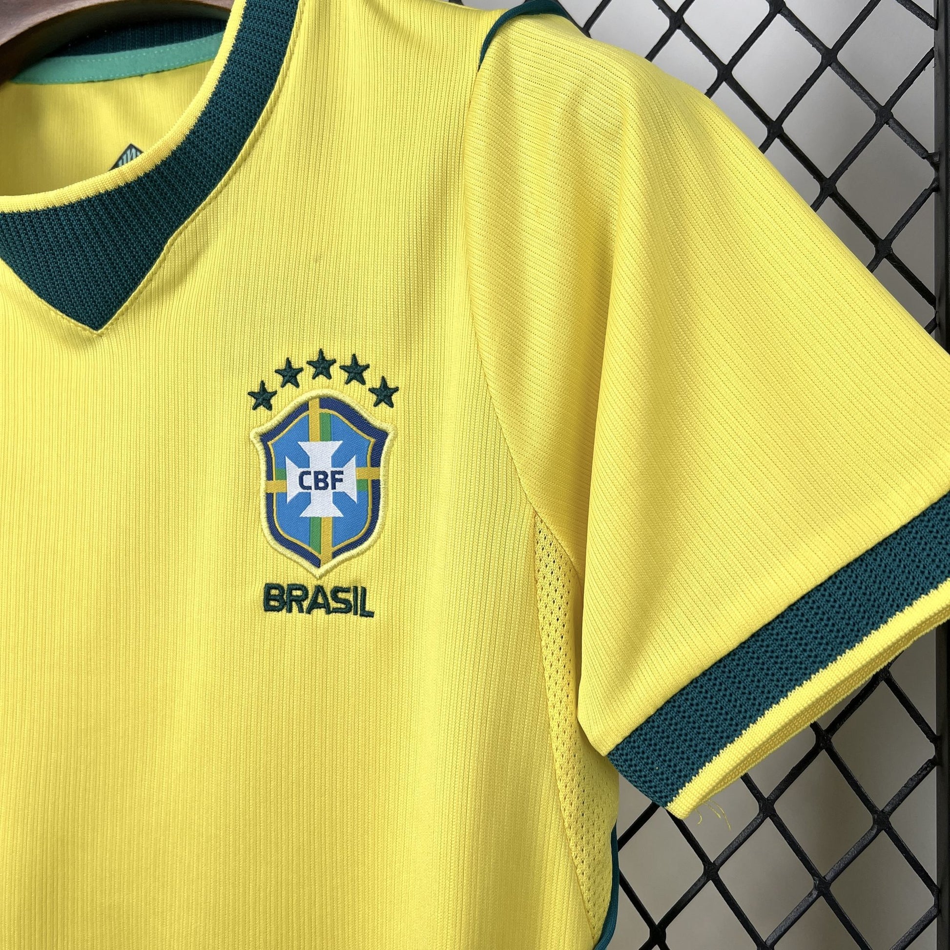2026 Brazil Home World Cup Football Shirt Kids Size 5