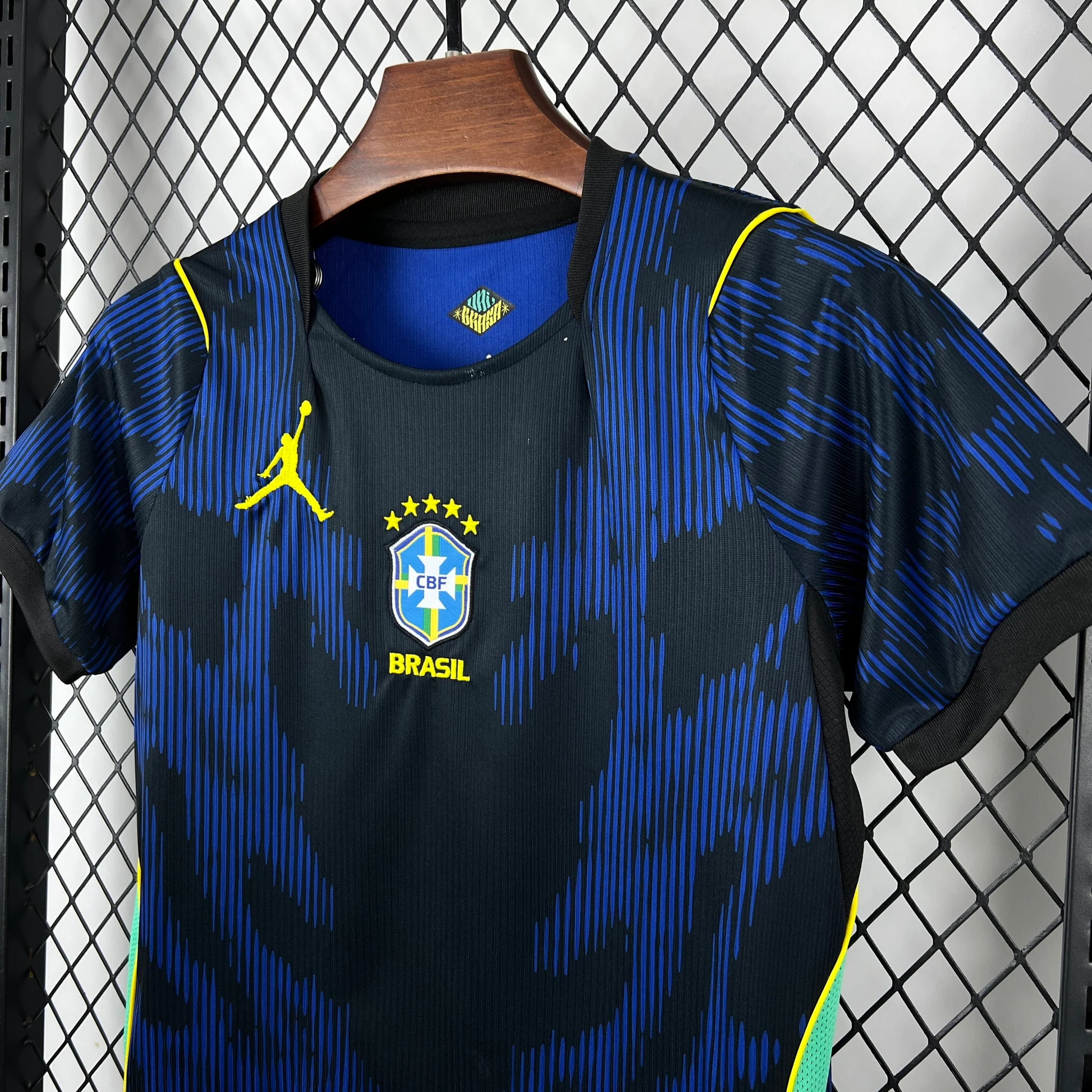 2026 Brazil Away World Cup Football Shirt Kids Size 4