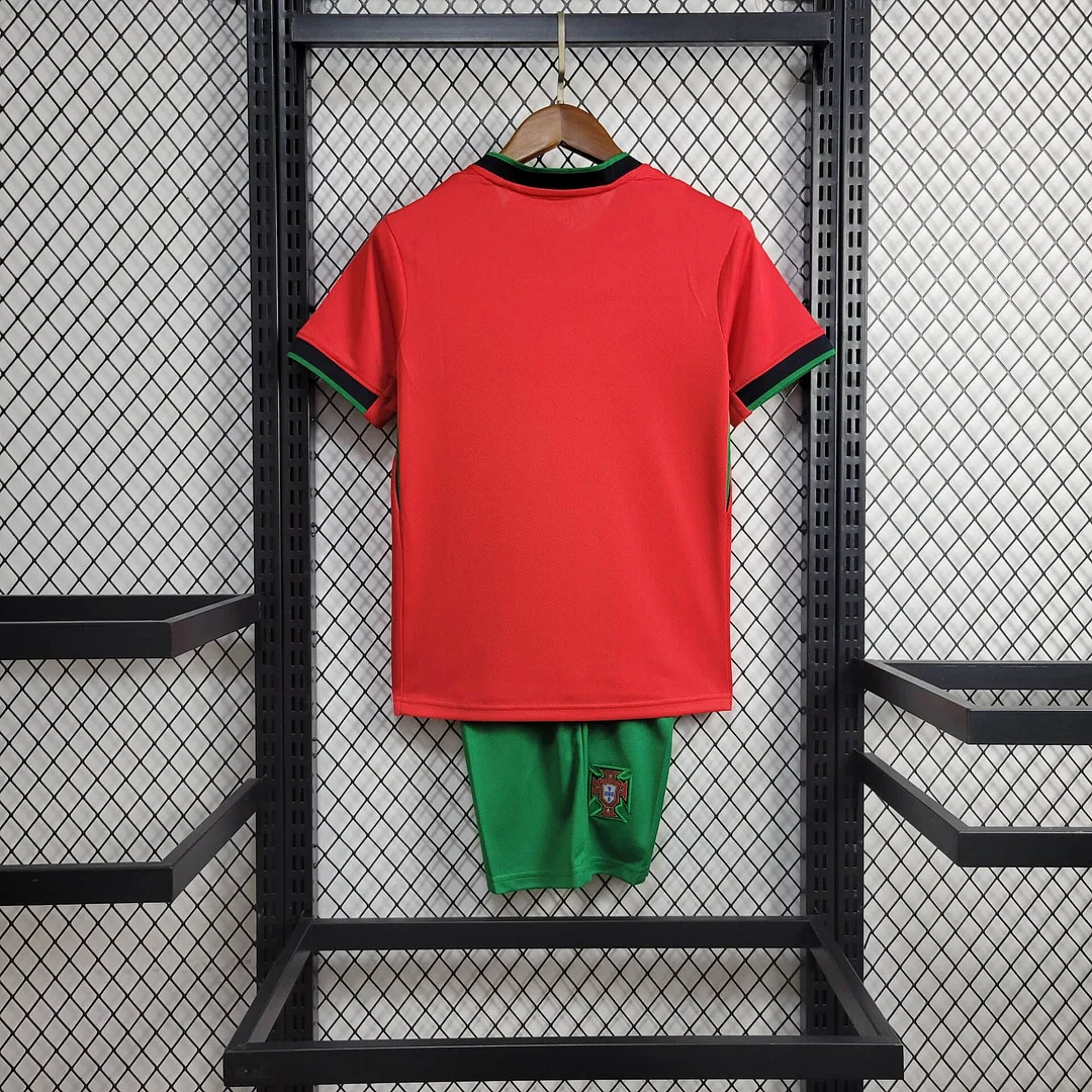 2024 Portugal Home Football Shirt Kids Size alternate view