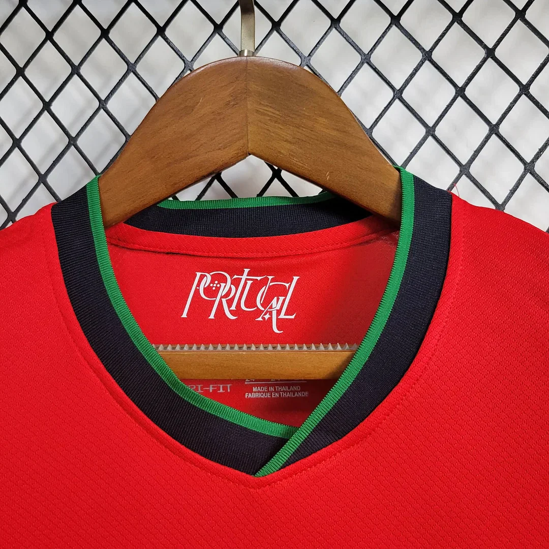2024 Portugal Home Football Shirt Kids Size 8