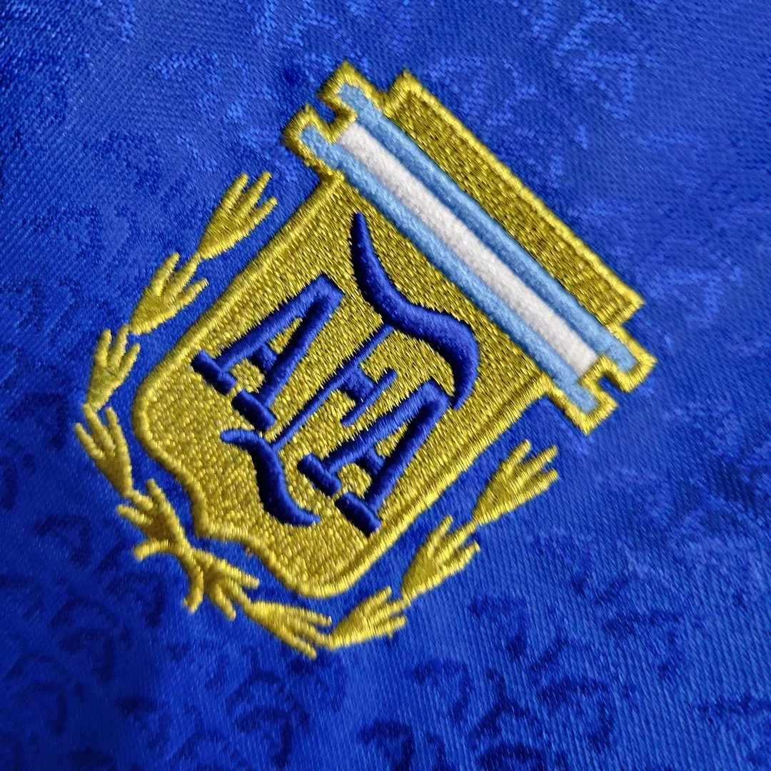 1994 Retro Argentina Home Jersey 5