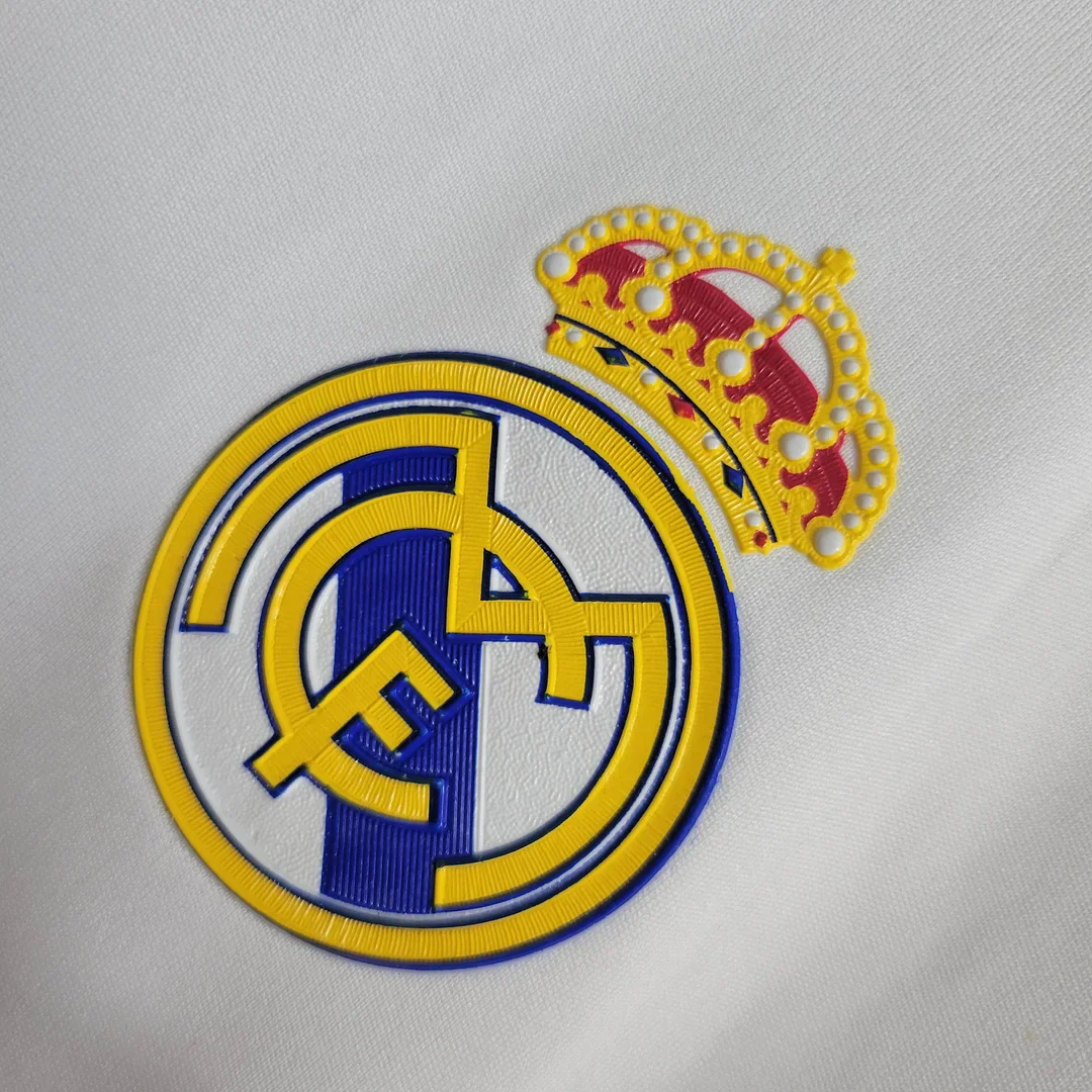 2011/2012 Retro Real Madrid Home Jersey Long Sleeve 5