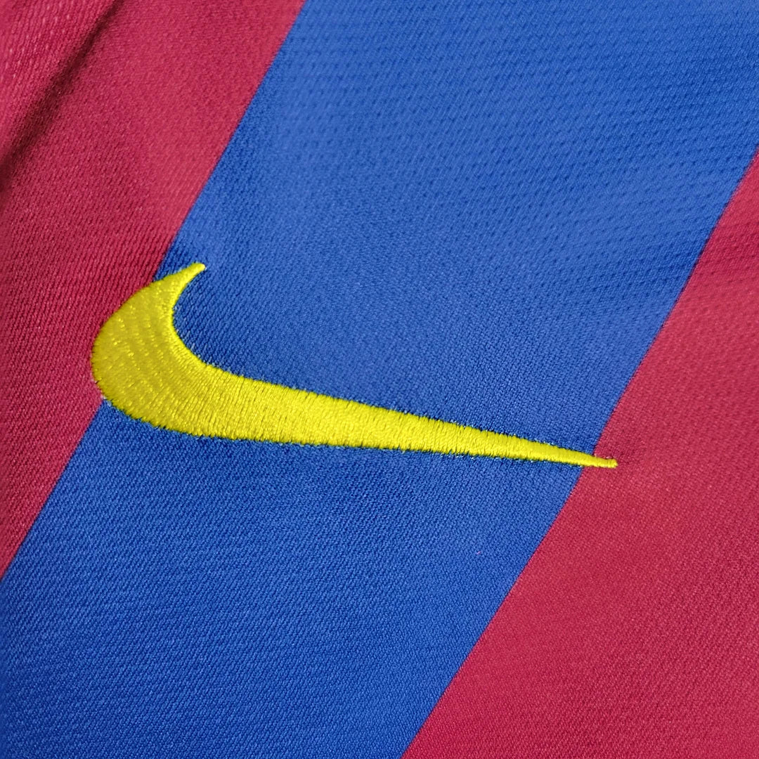 2005/2006 Retro Barcelona Home Football Shirt 5