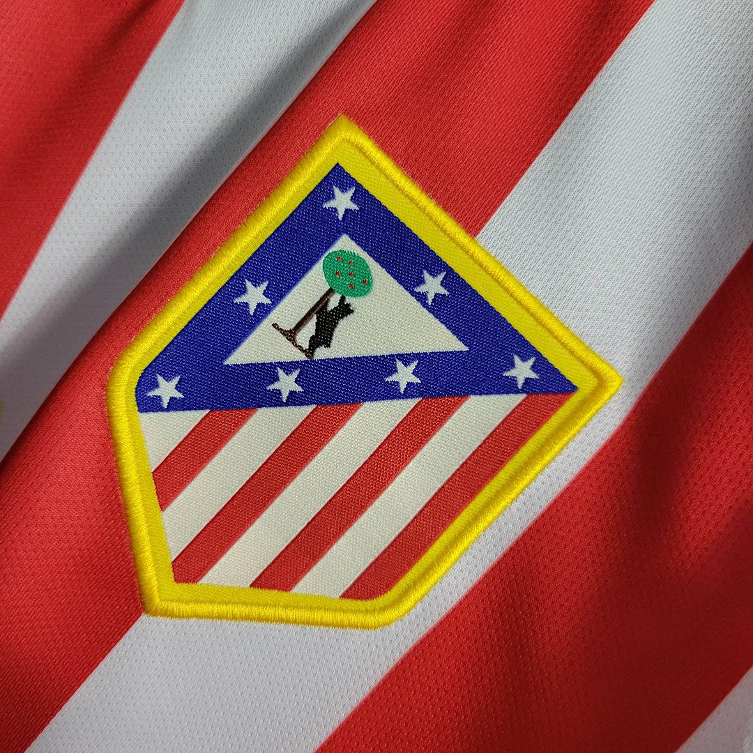 2004/2005 Retro Atletico Madrid Home Soccer Jersey 6