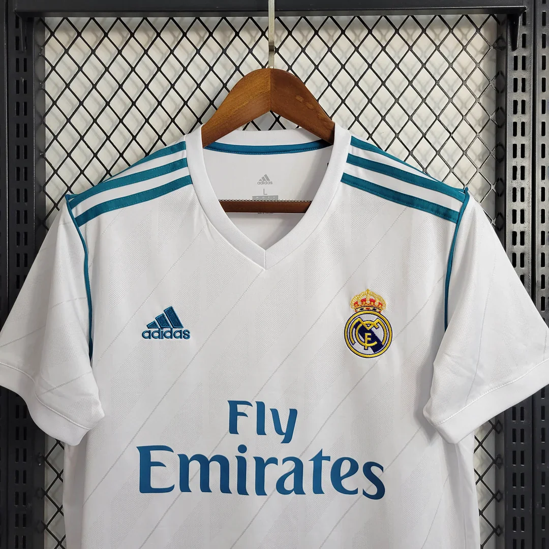 2017/2018 Retro Real Madrid Home 4