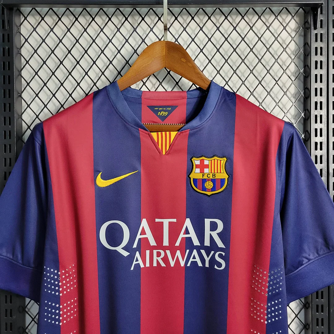 2014/2015 Retro Barcelona Football Shirt Home 4