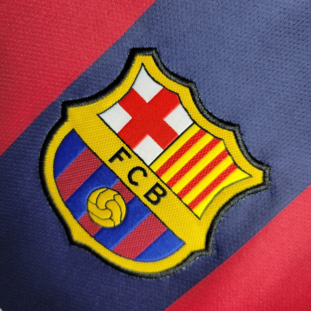 2014/2015 Retro Barcelona Football Shirt Home 6