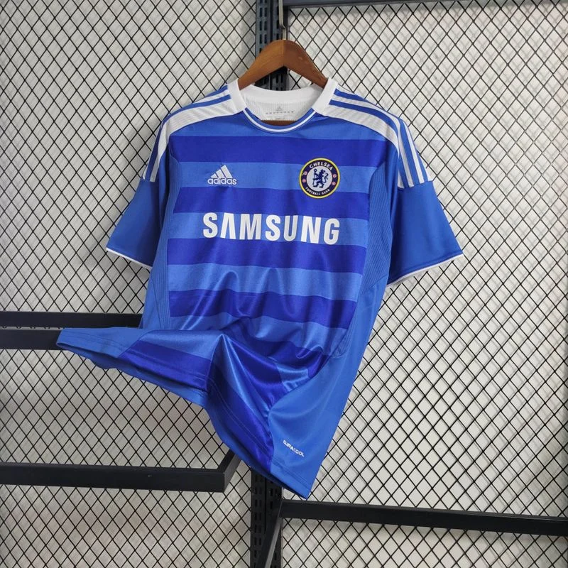2011/2012 Retro Chelsea Home Football Jersey 3
