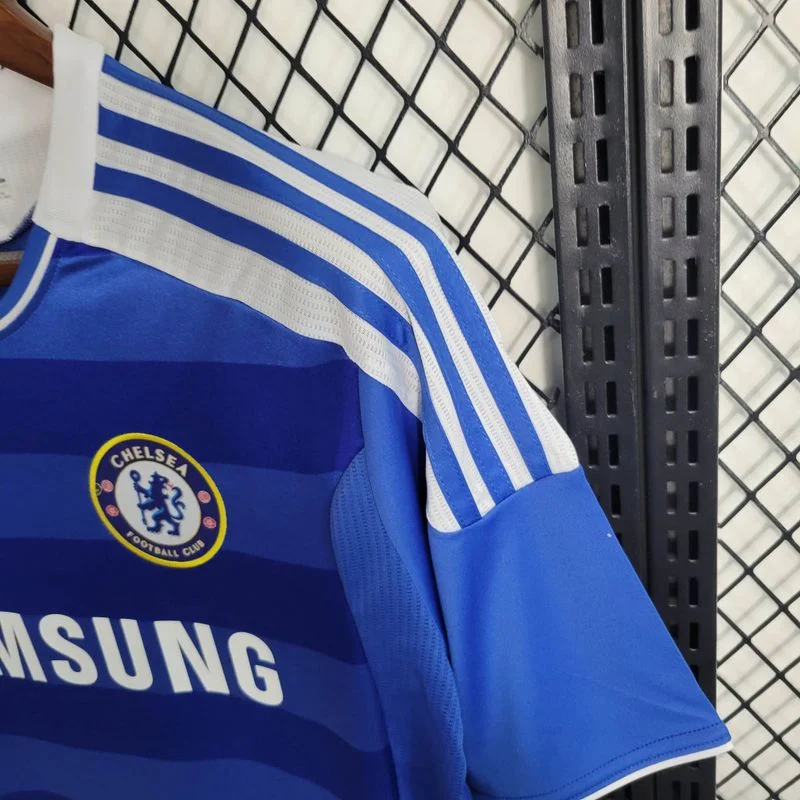 2011/2012 Retro Chelsea Home Football Jersey 4