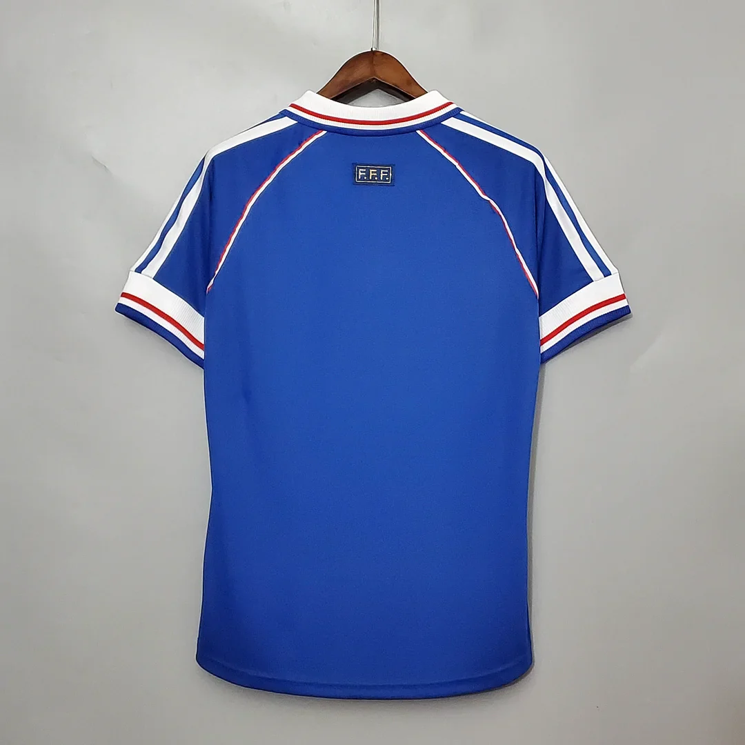1998 Retro France Home Football Shirt alternate view