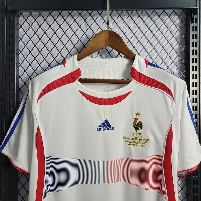 2006 Retro France Away Football Shirt 4