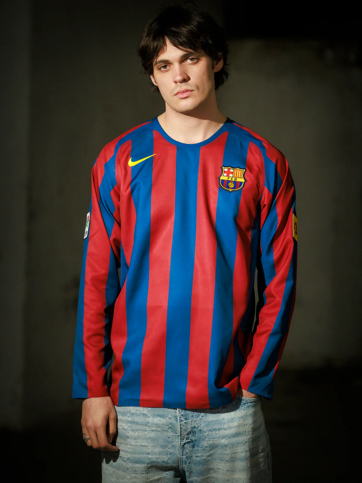 2006/2007 Barcelona Long Sleeve Home Jersey alternate view
