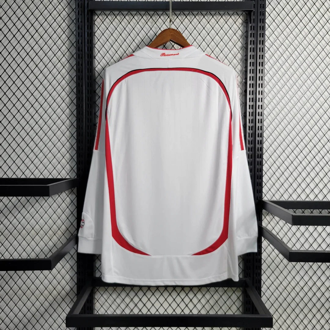 2006/2007 Retro Long Sleeve AC Milan Away Football Shirt alternate view
