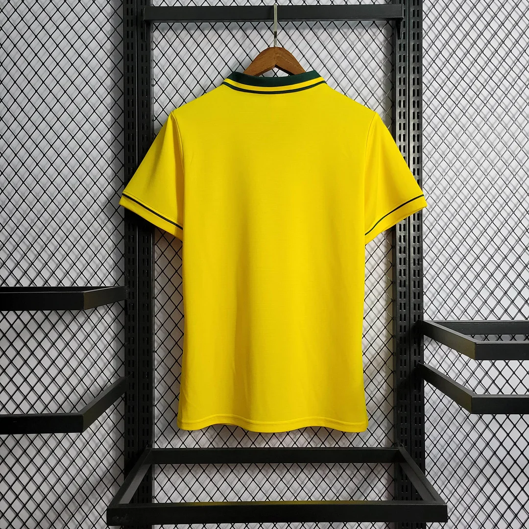 1994 Retro Brazil Soccer Jersey Home alternate view