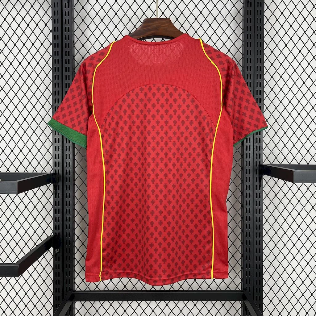 2004 Retro Portugal Home Football Shirt alternate view
