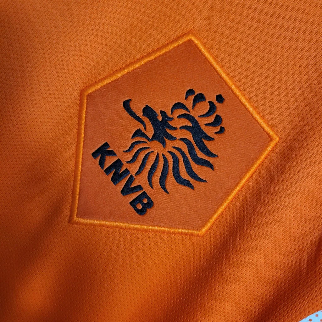 2010 Retro Netherlands Home Football Shirt 6