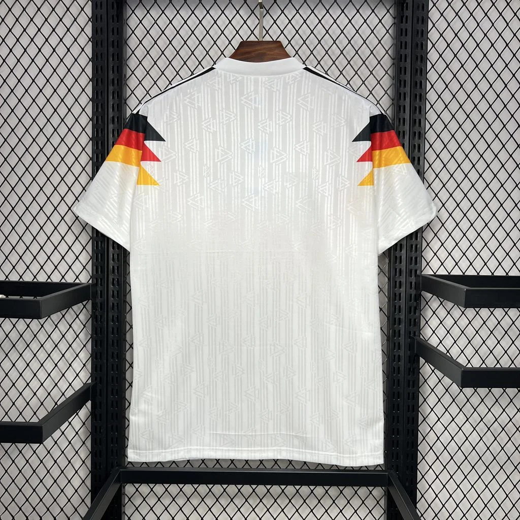 1990 Retro Soccer Jersey Germany Home 3