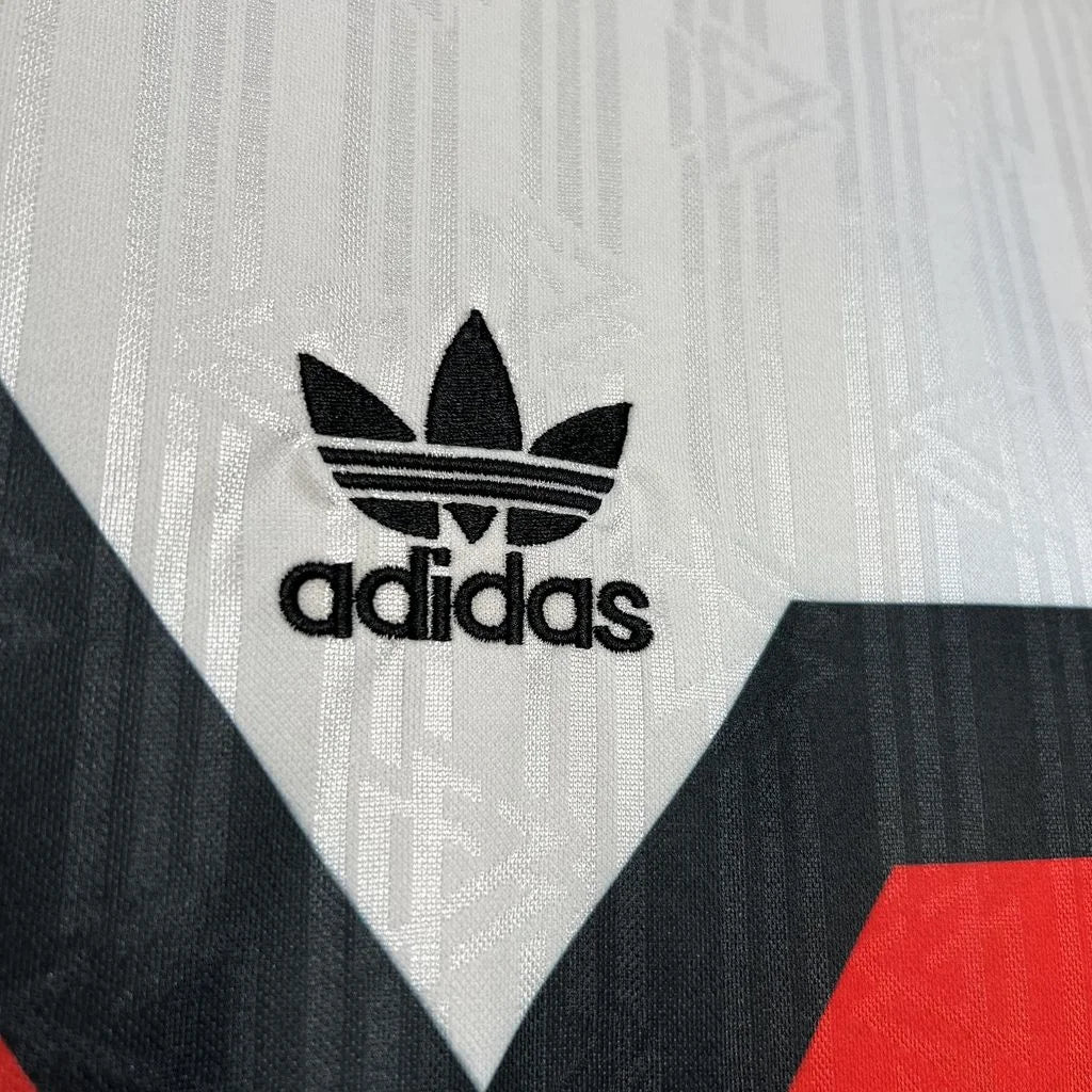 1990 Retro Soccer Jersey Germany Home 4