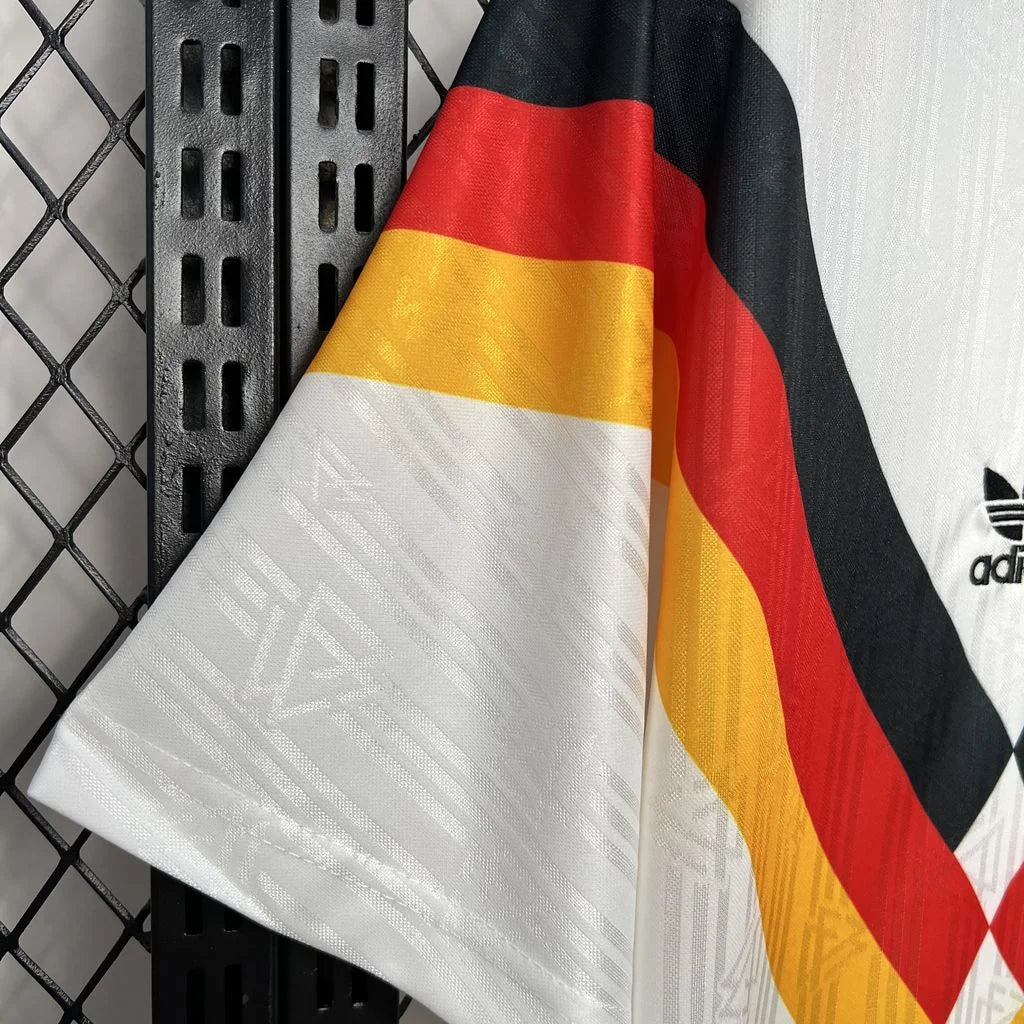 1990 Retro Soccer Jersey Germany Home 7