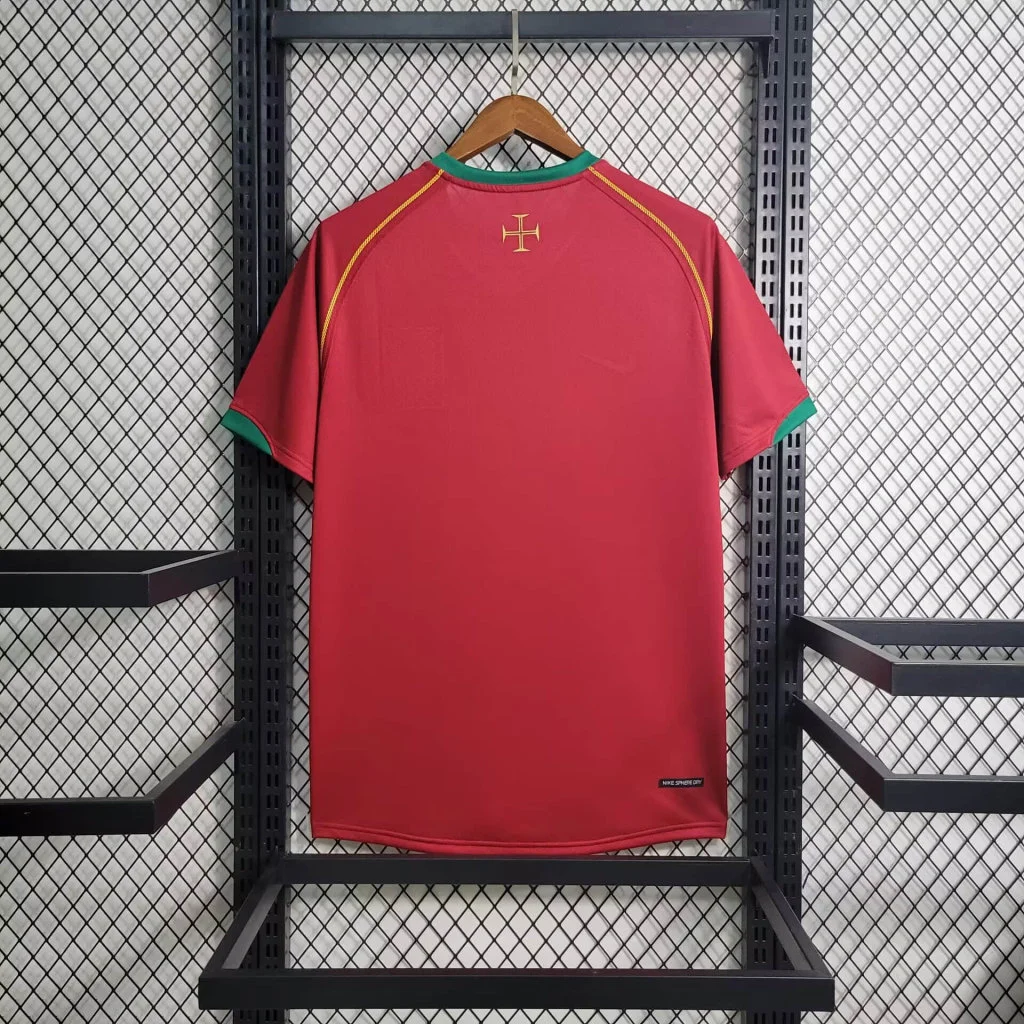 2006 Retro Portugal Home Football Shirt alternate view