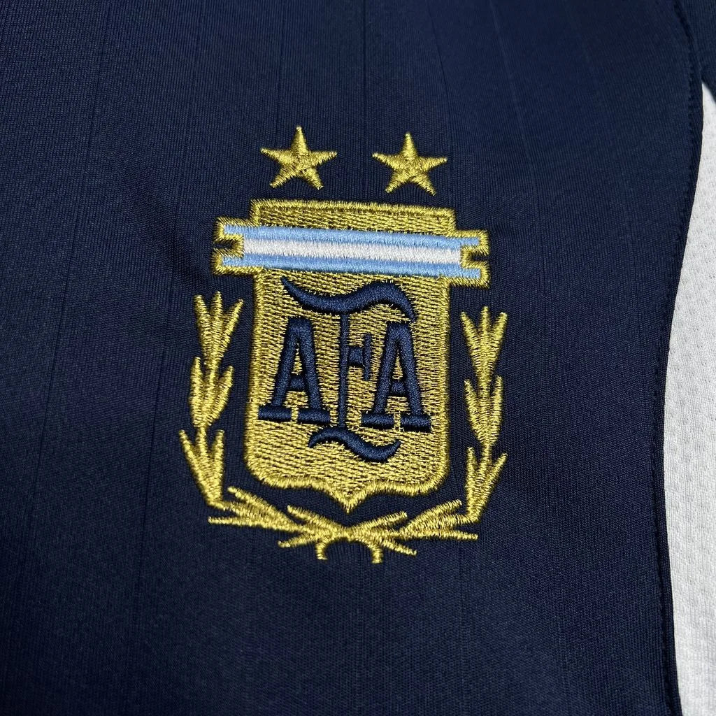 2006 Retro Argentina National Team Away Jersey 4