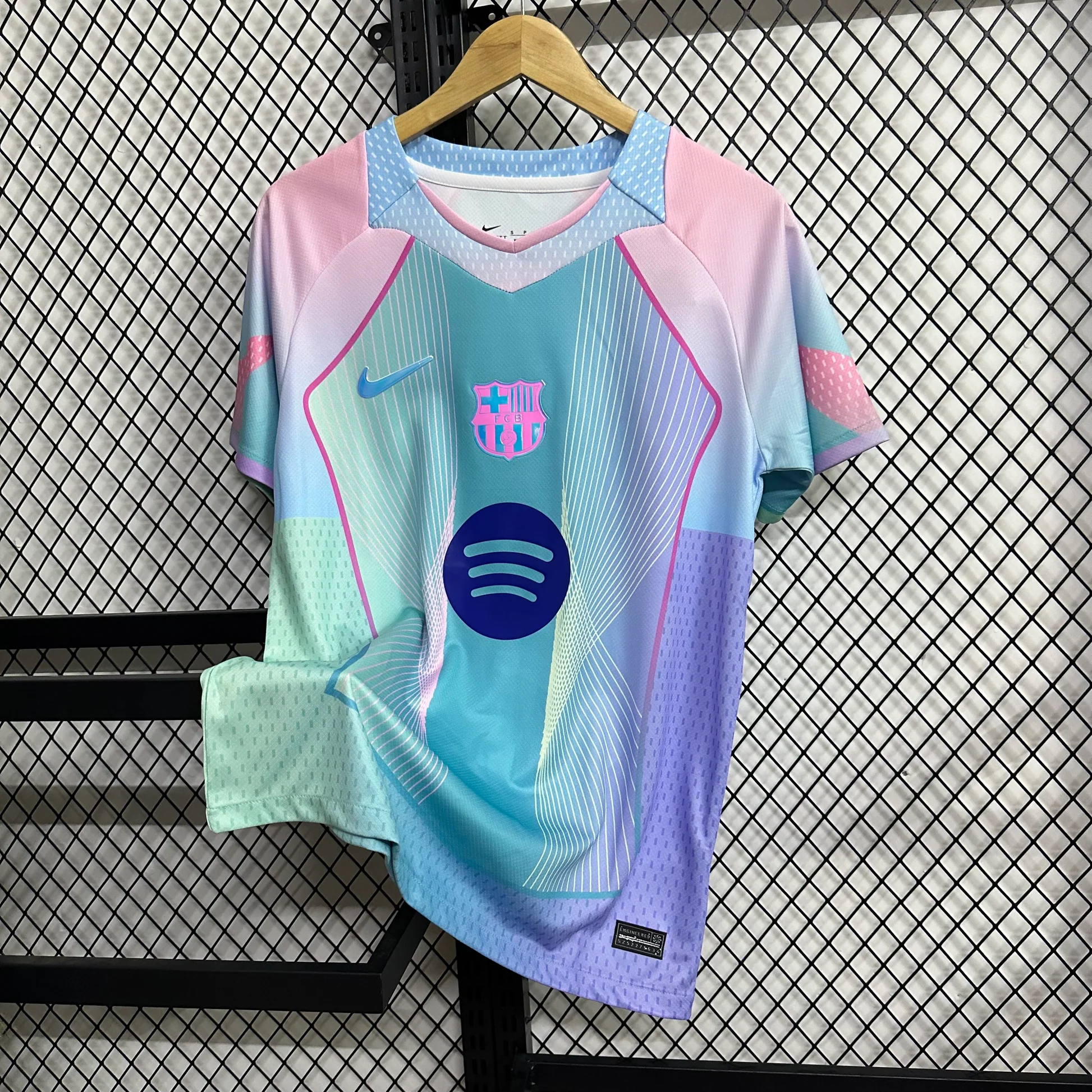2025/2026 Barcelona Special Edition Dream Wave Pink Football Shirt 3