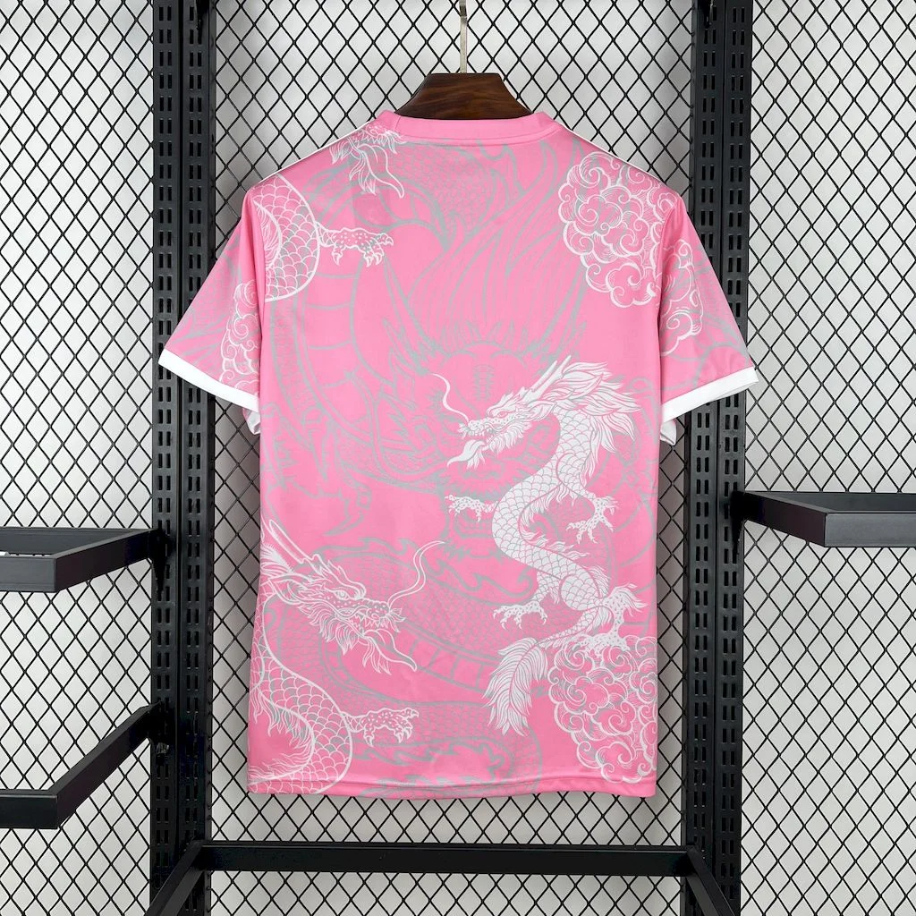 2025/2026 Real Madrid Pink Dragon Special Edition Jersey alternate view