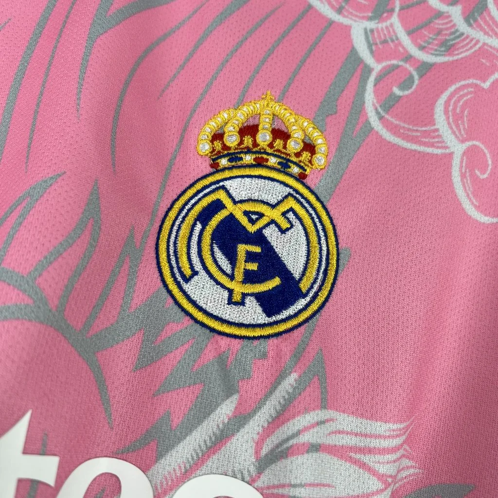 2025/2026 Real Madrid Pink Dragon Special Edition Jersey 3