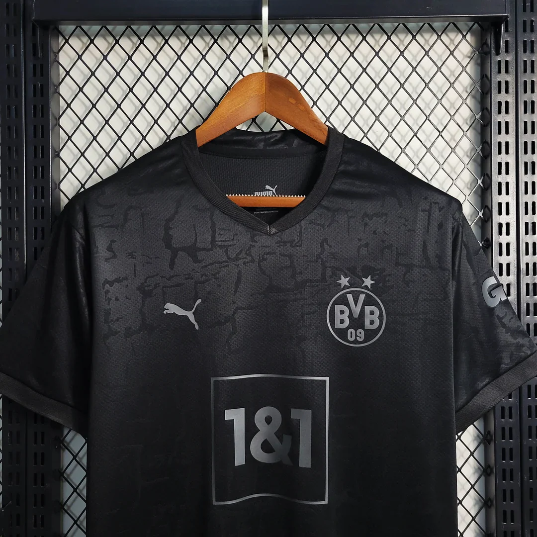2023 Dortmund Blackout Special Edition Football Shirt 4
