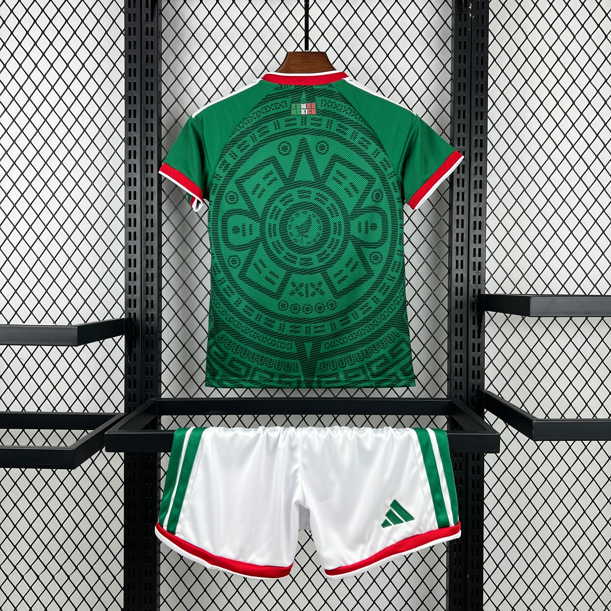 2026 Mexico Home World Cup Football Jersey Kids Size alternate view