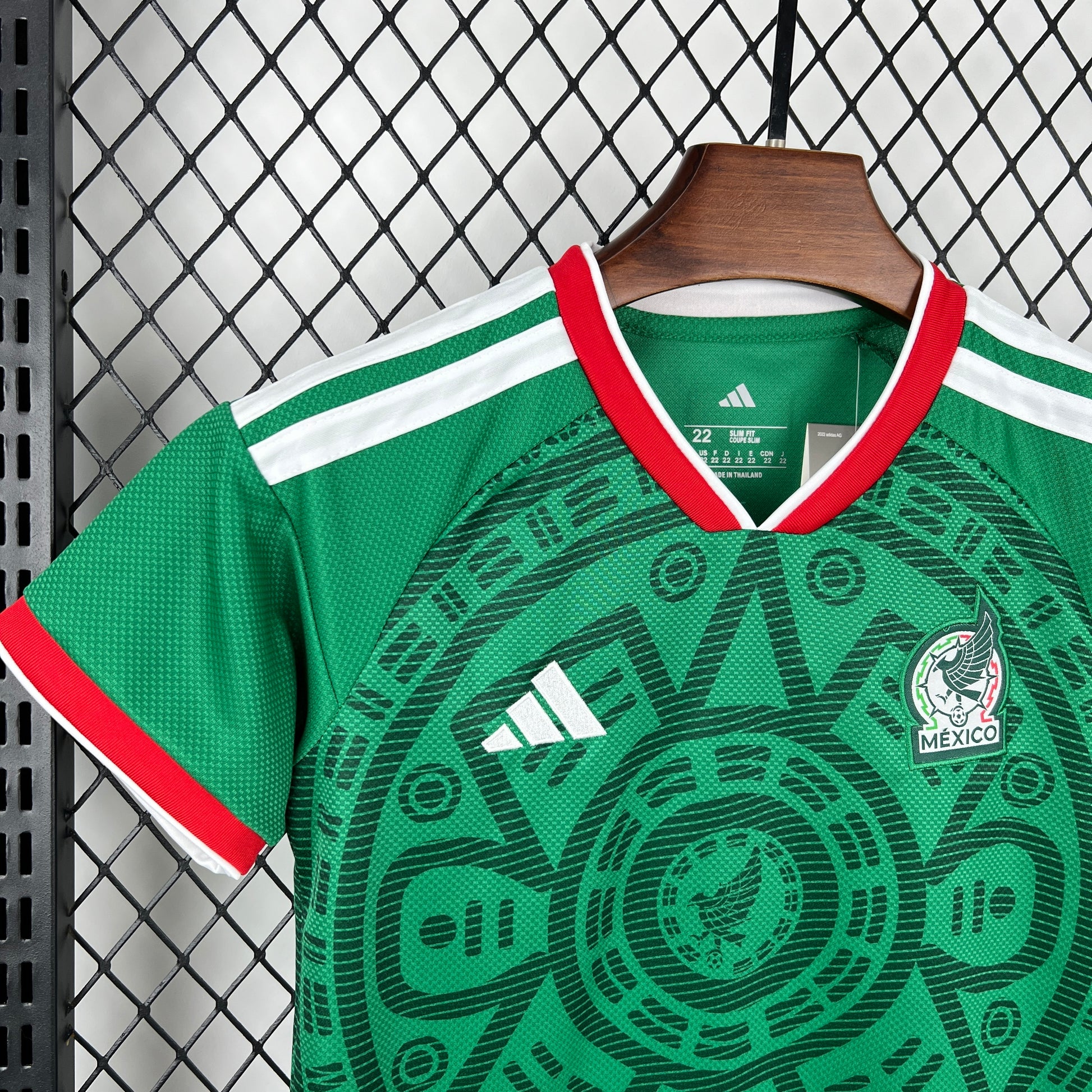 2026 Mexico Home World Cup Football Jersey Kids Size 3