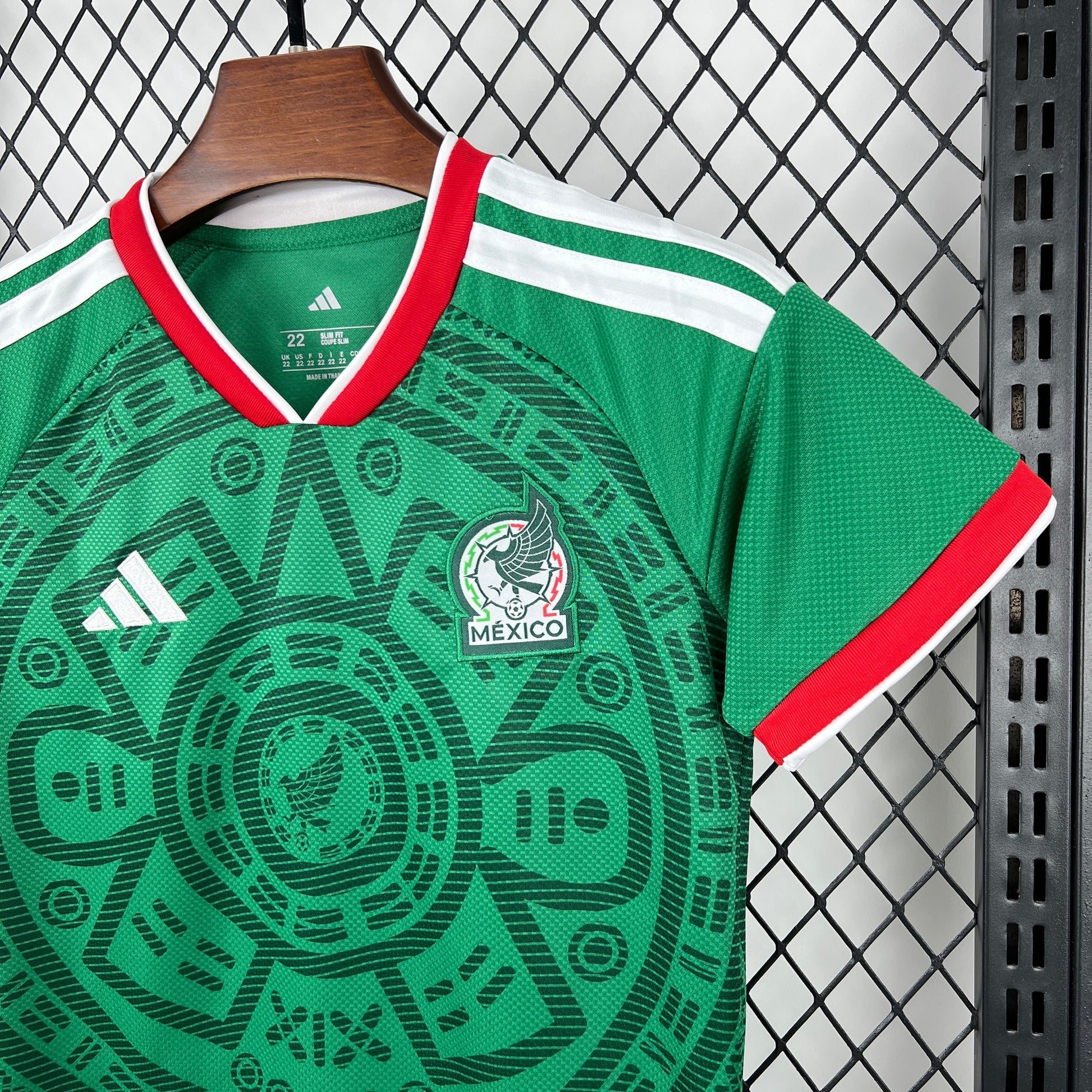 2026 Mexico Home World Cup Football Jersey Kids Size 4