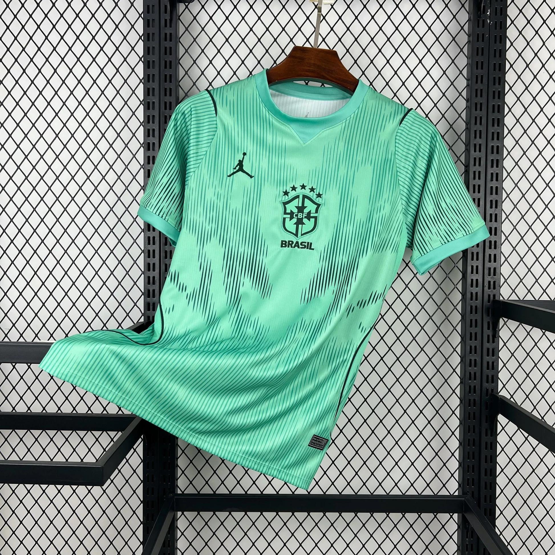 2026 Brazil Mint Waves World Cup Jersey