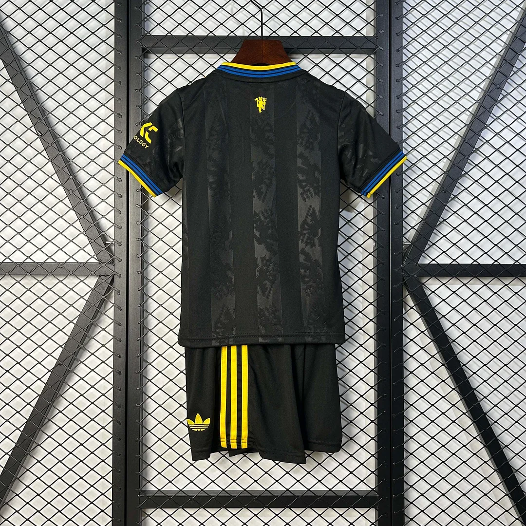 2025/2026 Manchester United Third Away Football Shirt Kids Size alternate view