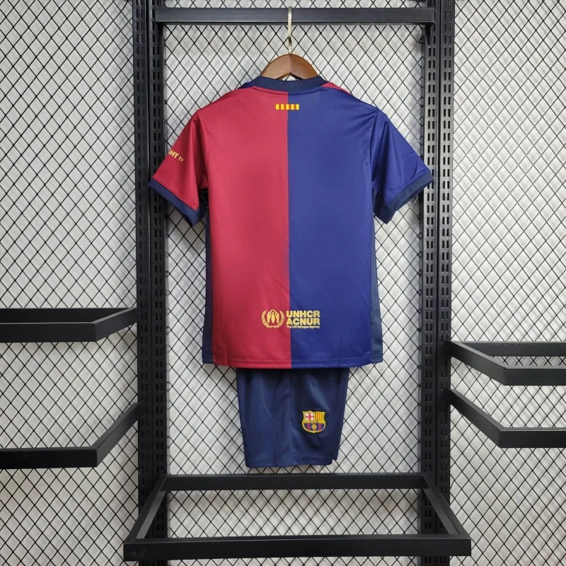 2024/2025 Barcelona x Travis Scott Kids Size Football Jersey alternate view
