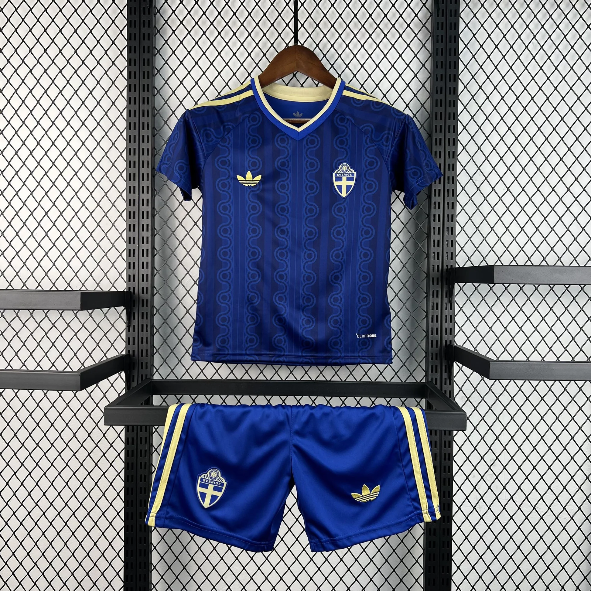 2026 Sweden Away World Cup Football Jersey Kids Size