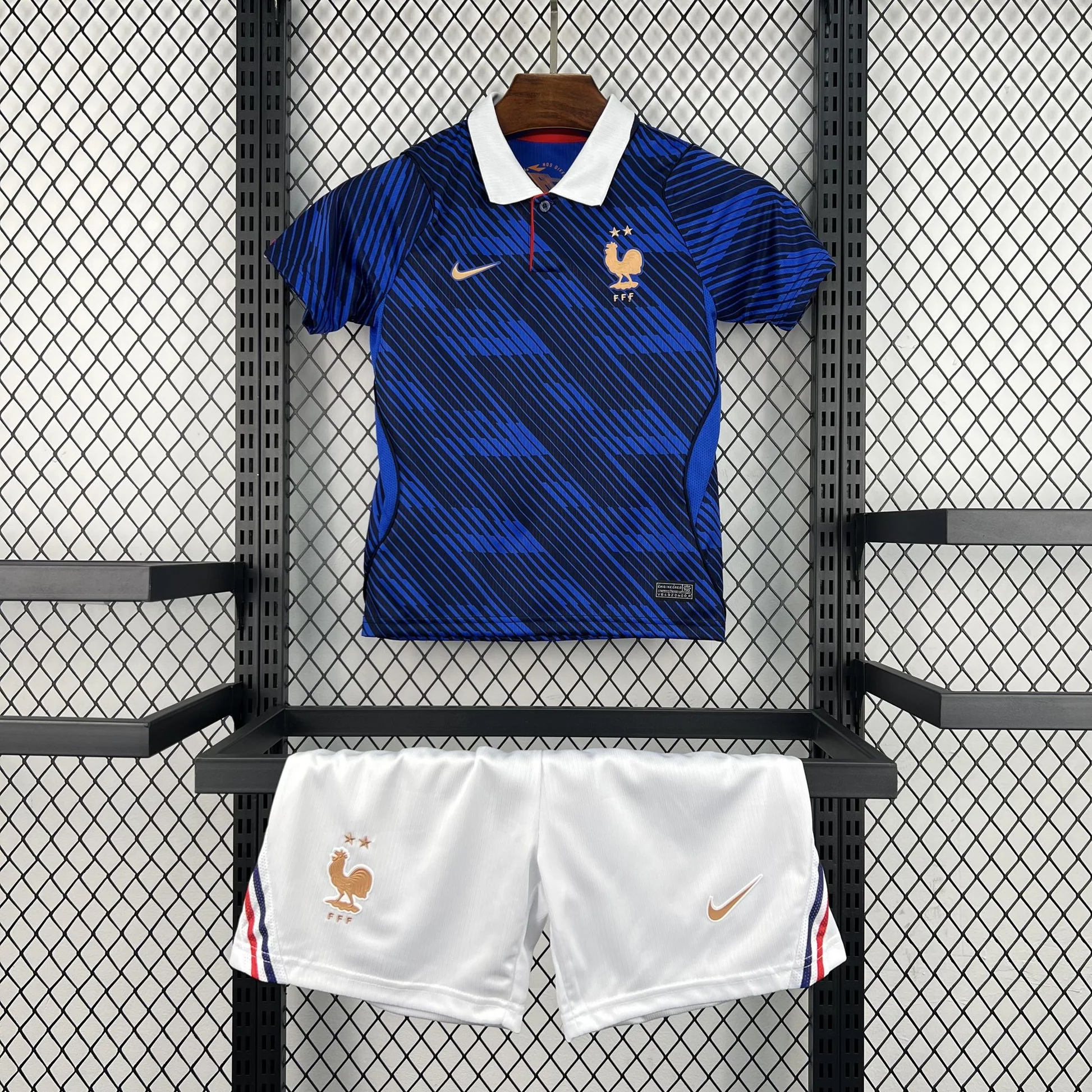 2026 France Home World Cup Kids Size Football Shirt