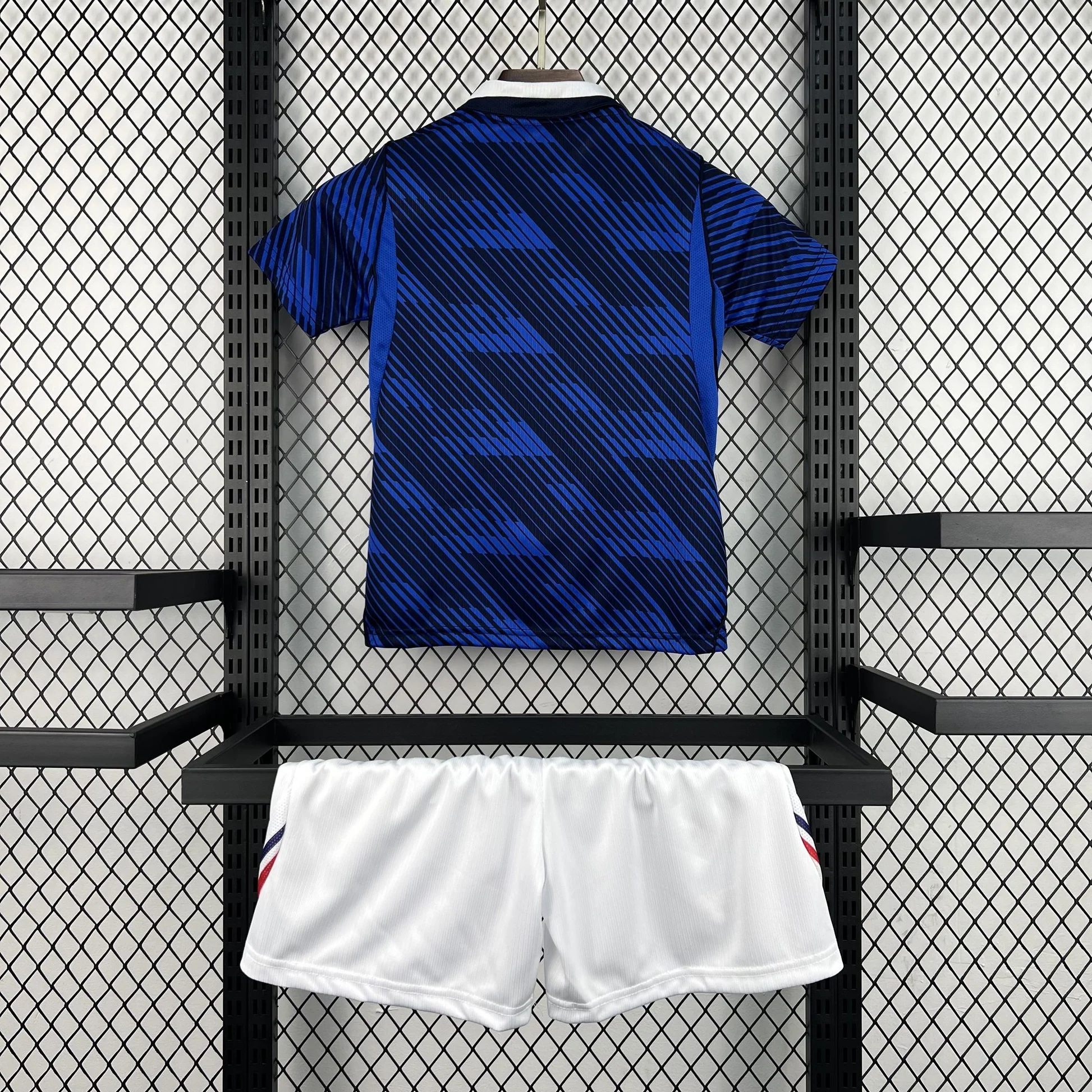 2026 France Home World Cup Kids Size Football Shirt alternate view
