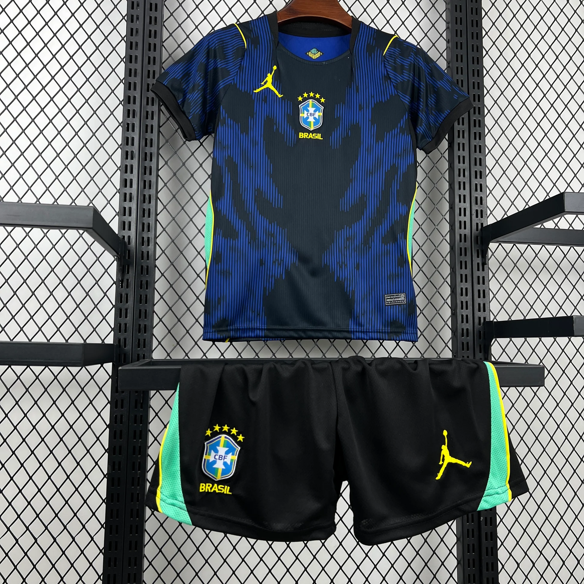 2026 Brazil Away World Cup Football Shirt Kids Size 3