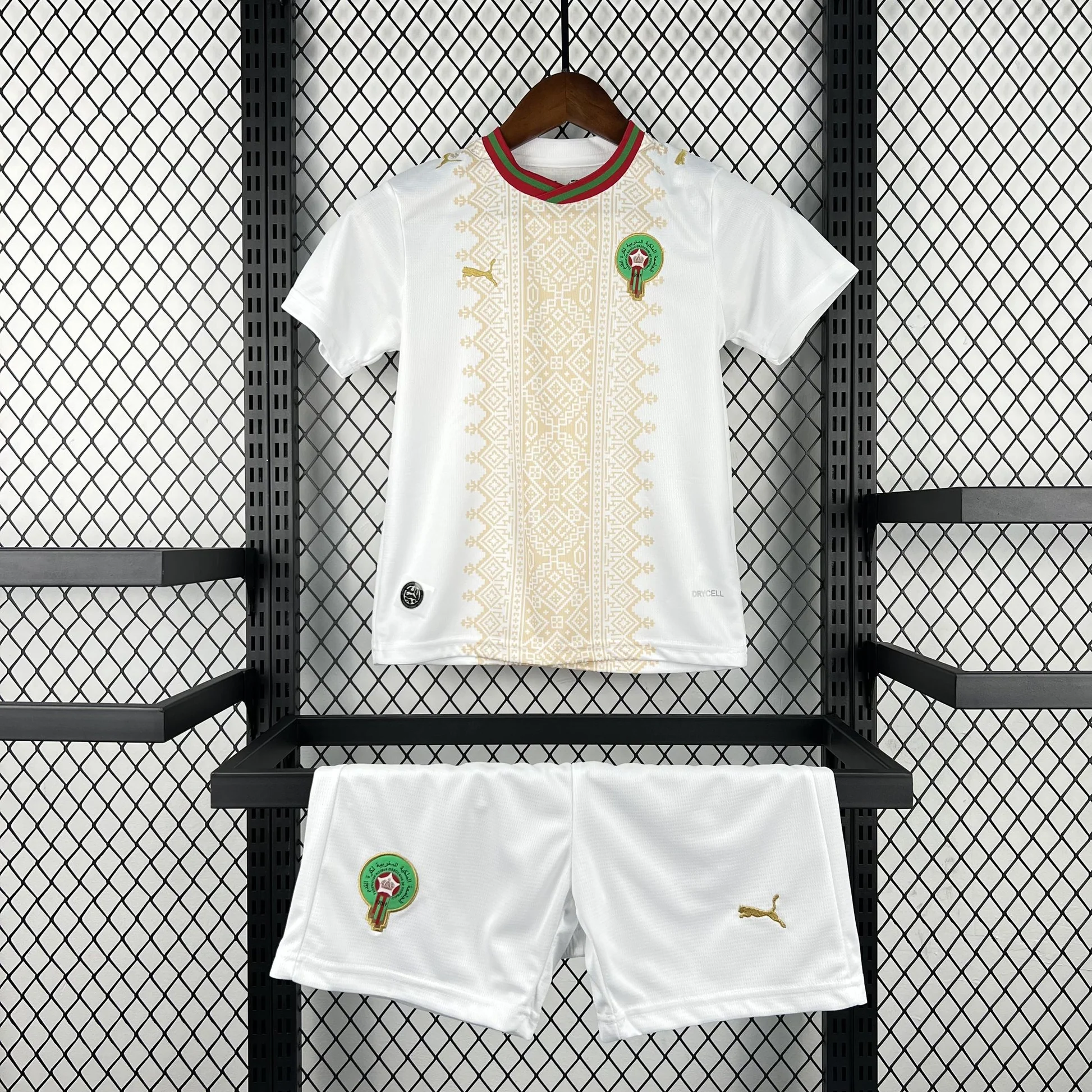 2026 Morocco Away World Cup Football Jersey Kids Size