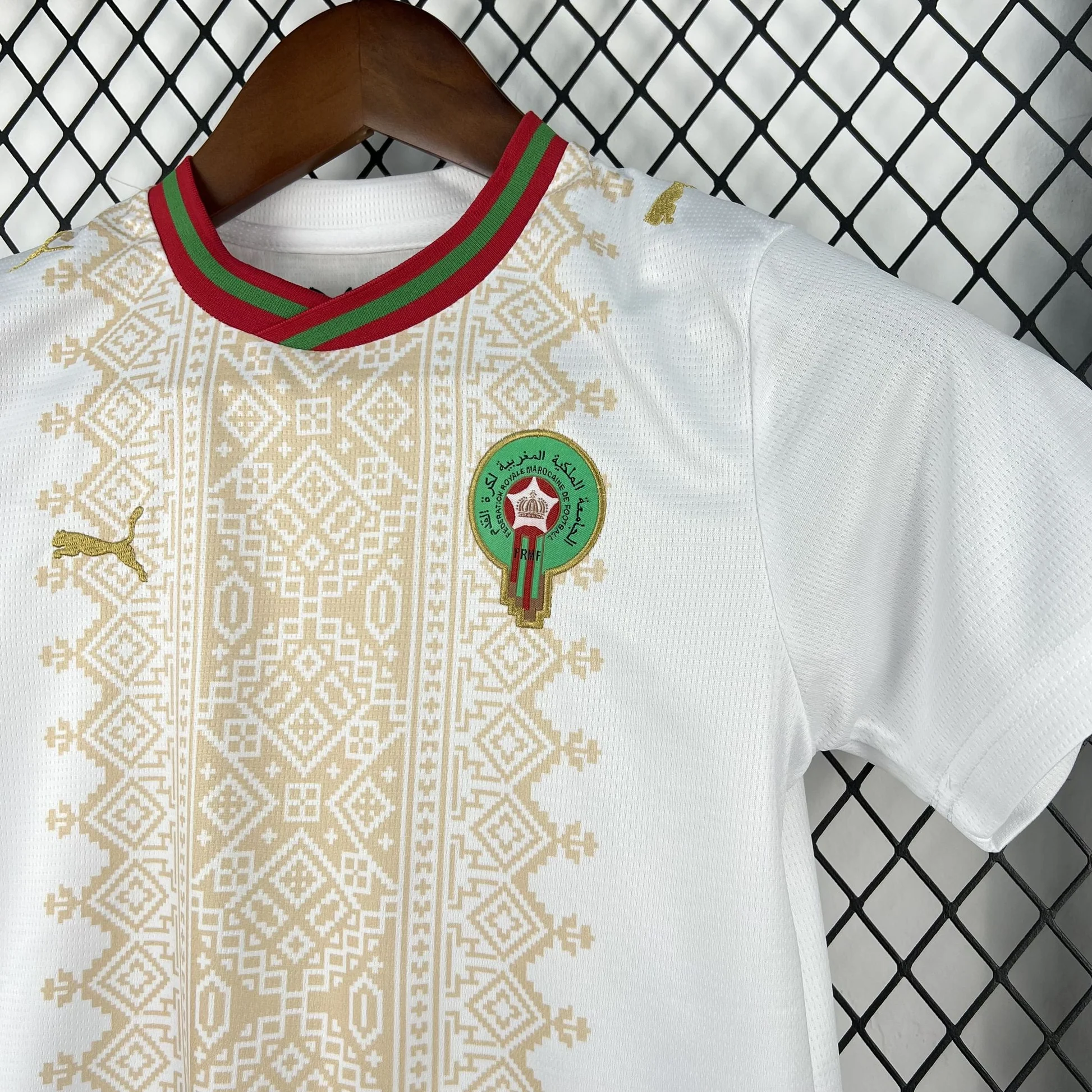 2026 Morocco Away World Cup Football Jersey Kids Size 3