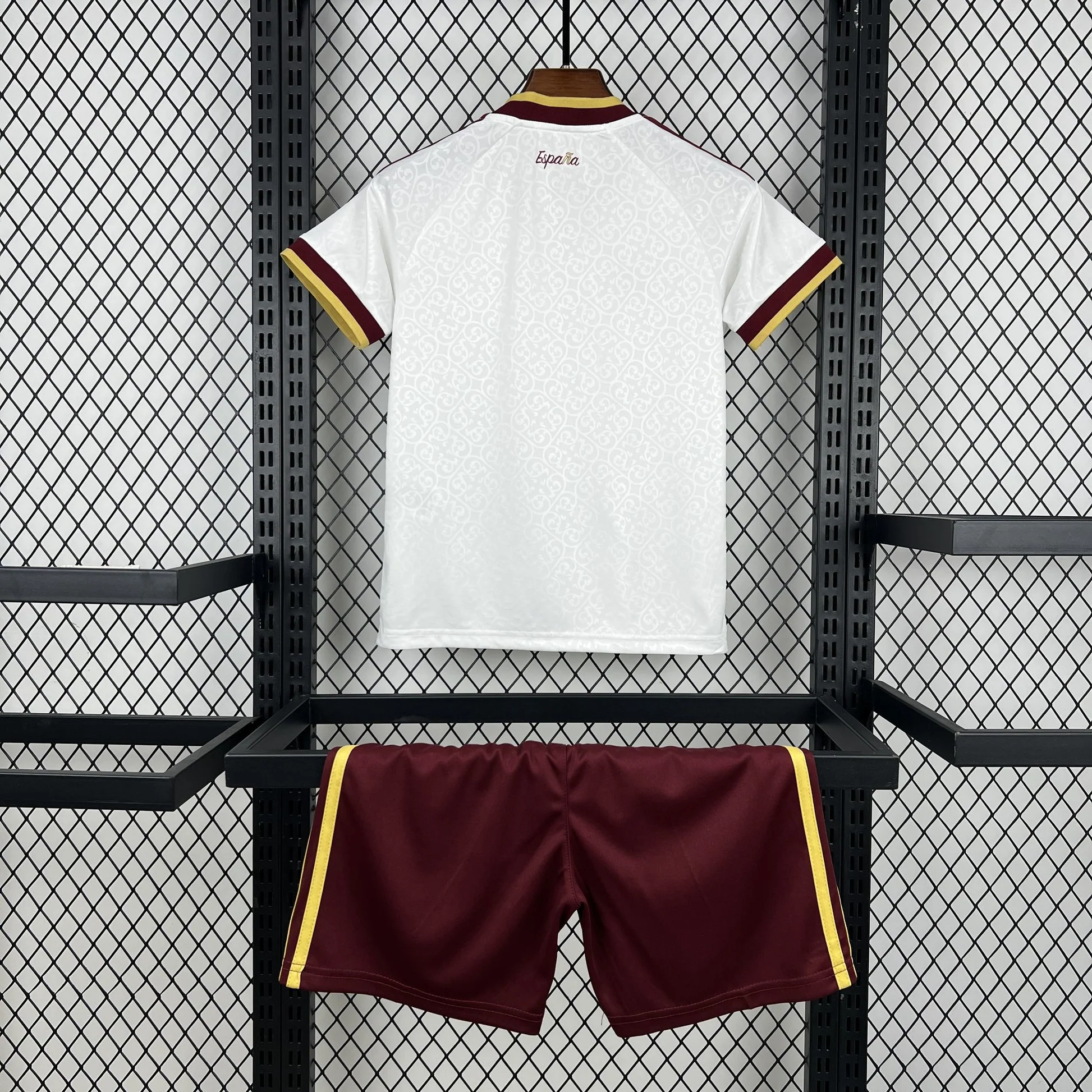 2026 2 Stars Spain Away World Cup Football Shirt Kids Size alternate view