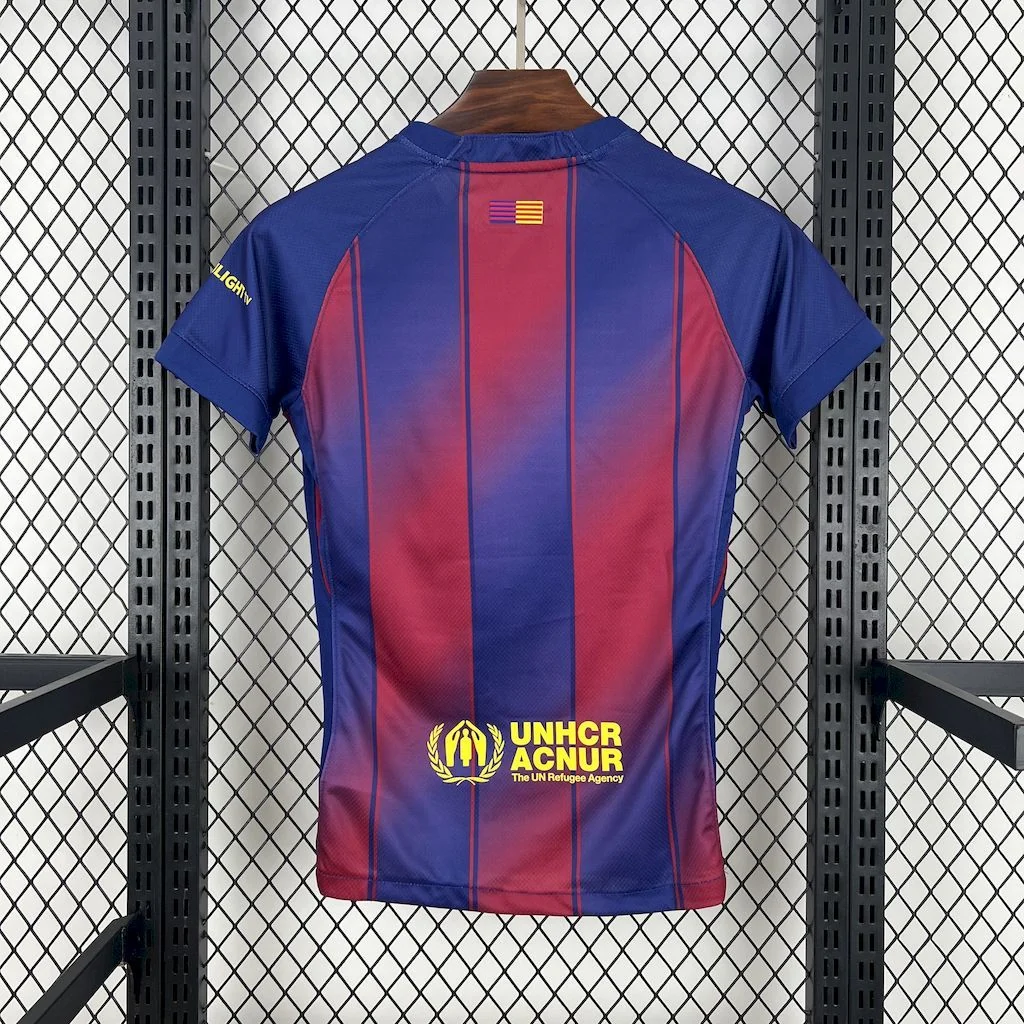Womens 2025/2026 Barcelona Home Football Shirt alternate view