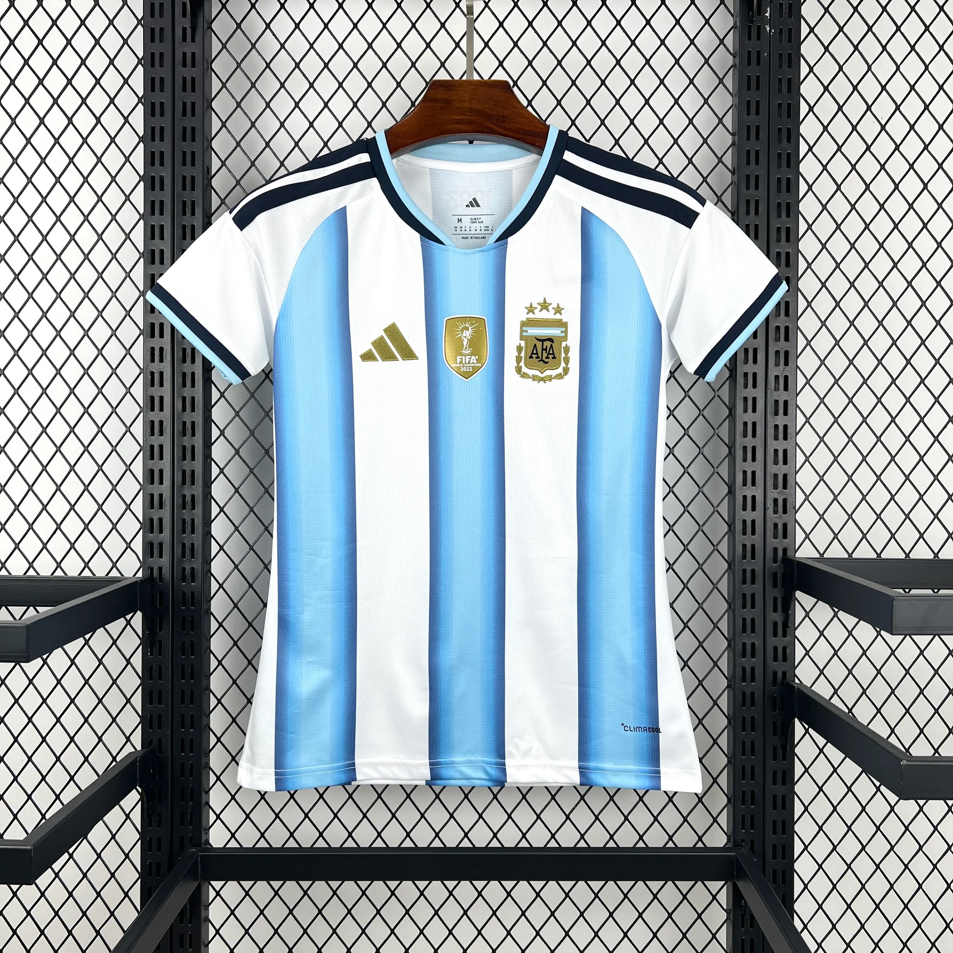Womens 2026 Argentina Home World Cup Football Shirt