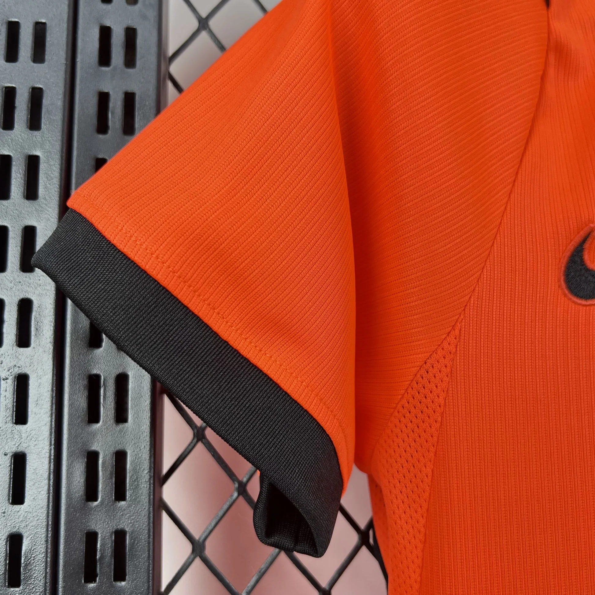 Womens 2026 Netherlands Home World Cup Football Shirt 3